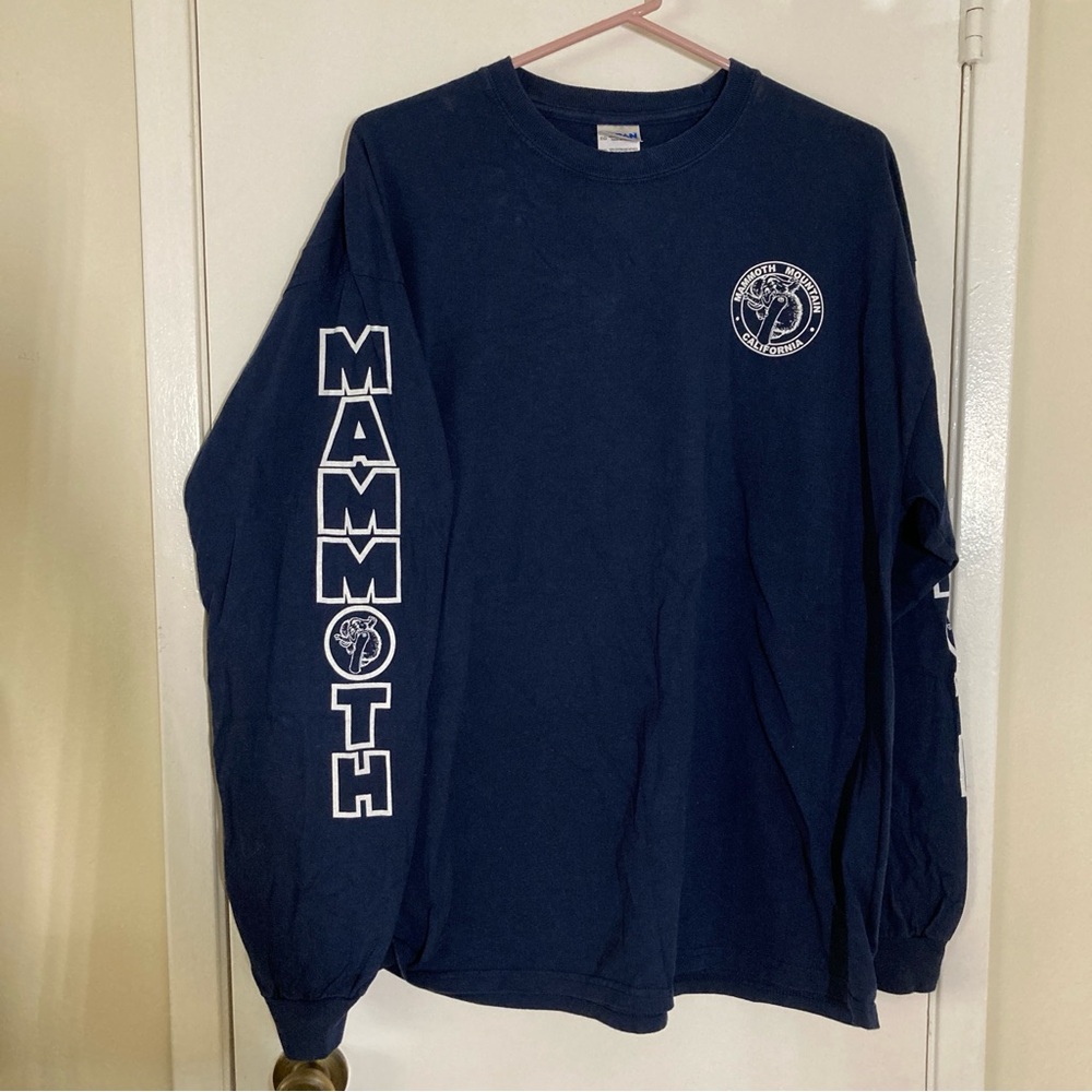 Mammoth Mountain long sleeve T shirt XL unisex